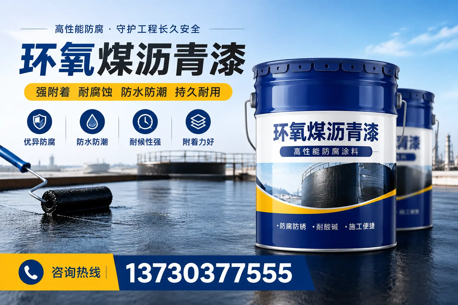 如何判断环氧煤沥青漆的质量?唐山消费者指南